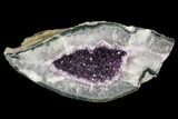 Purple Amethyst Geode - Uruguay #87412-3